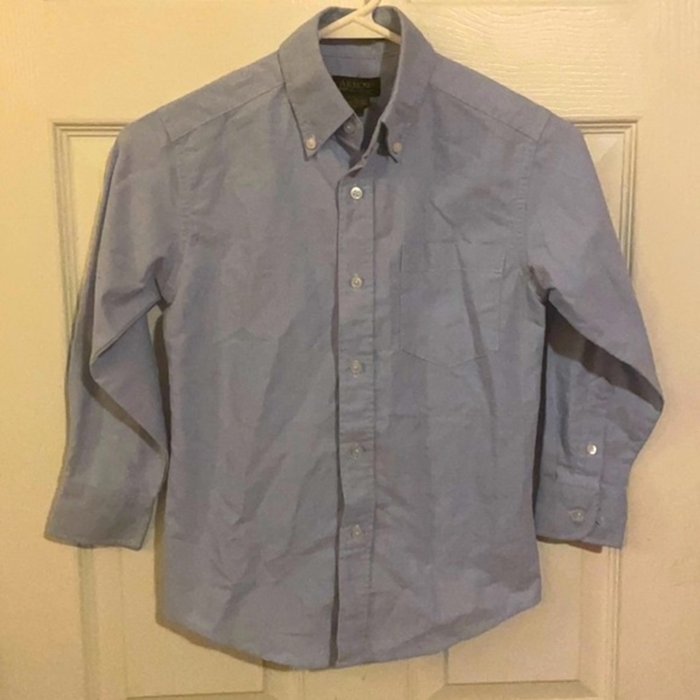 Light blue button down shirt